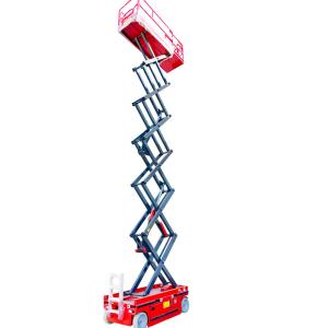 China Electric Hydraulic Battery Powered Scissor Lift Platform Table Max Lifting Height 8m factory