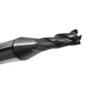 Wxsoon 4 Flutes 65HRC Tungsten Carbide Endmill for Hard Metal