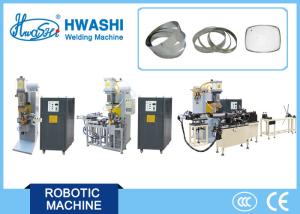 China Glass Lid Steel Belt Stainless Steel Welding Machine , Stainless Steel Strip Spot Welder factory
