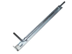 China Long Galvanized heavy duty Door bolts DL609, lock for door Size: 18&quot; and 24&quot; factory