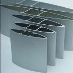 45x200 Aluminum Sun Louver Woodgrain Aerofoil Louvre Blades Metal Aluminum