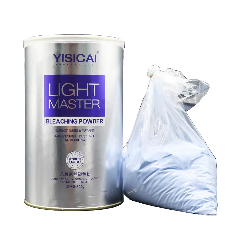 Hair bleaching powder close-up