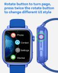 D41 4G Childrens Tracker Watch SOS GPS LBS Waterproof For Teens OEM