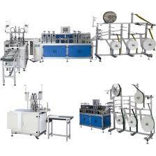 China Disposable Face Mask Manufacturing Machine With High Productivity factory