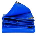 Waterproof Camping Sheet Cover Heavy Duty Blue Tarpaulin 6*6-16*16 Density Heavy