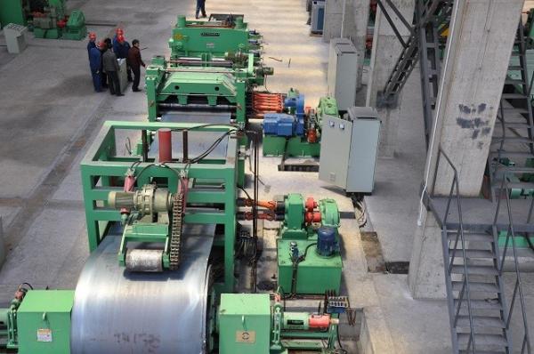 China 0 - 40 M / Min Steel Slitting Machine 12 Ton Coil Weight 480 - 520mm Coil I.D factory