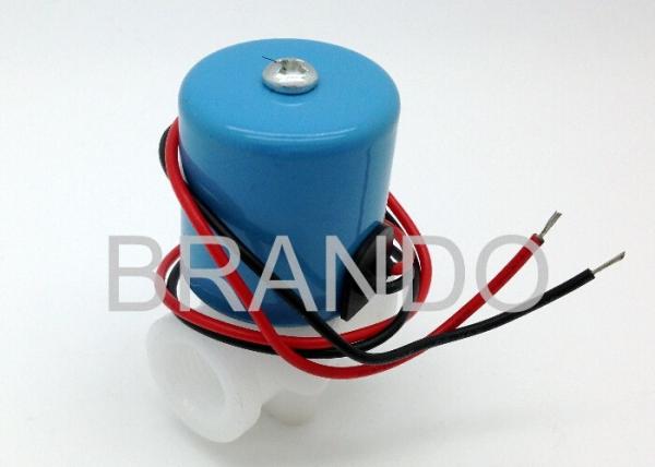 Fast Coupling PP Body Solenoid Operated Valve , Industrial Solenoid Pneumatic