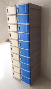 China Anti Corrosion School Gym Lockers 10 Tier Corrosion Proof / Vandal Resistant factory