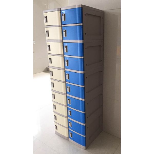 China Green / Beige 32 Doors One Set Mobile Phone Charging Lockers With Coin Lock factory