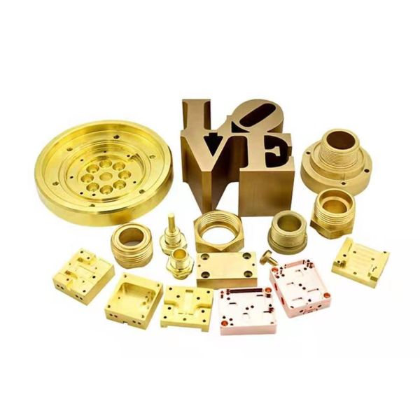 Customized Precision Hub Lathe Brass knuckless Turning Screw Cnc Copper Parts