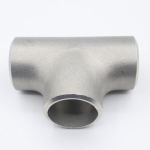 ISO standard Tee type Stainless Steel SS304 Alloy Steel Tee equal tee Pipe