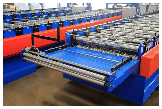 H350 Housing Thickness 1.5mm Roof Panel Forming Machine