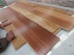 square edged Australian Spotted Gum Engineered Timber Flooring, tongue and