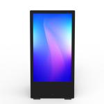 43 Inch Outdoor Digital Poster Screen Signages 1500nit IP56 Battery Powered A
