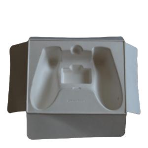 China 100% Biodegradable Molded Cardboard Packaging Tray For Cosmetics Electronics factory