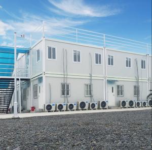 China Light Steel Structure Container House Prefab Container Homes Fast Install factory