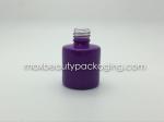 thick and strong powder coating gel polish bottle double coating different color