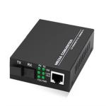 RJ45 Connector Single Mode Fiber Media Converter For telecommunications