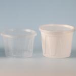 300ml Round Plastic Food Container Multi Purpose Food Storage Leak Proof Freezer