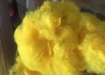 Solid Bright Polyester Staple Fiber For Non Woven Fabrics Good Color Fastness