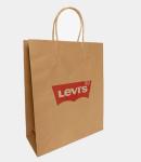 Embossed Printing Paper Bag 250gsm Printed Paper Carrier Bags