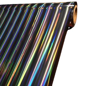 China Metallized Holographic Film Customized Size Hot Lamination BOPP Film factory