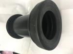 PVC Material Toilet Straight Connector , Embedded Toilet Waste Fittings