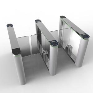 China Bidirectional 40w RFID Access Swing Barrier Turnstile factory