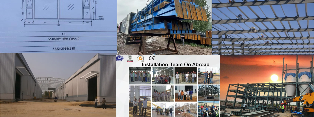 Architecture Standard Prefabricated Steel Structure Frame Workshop