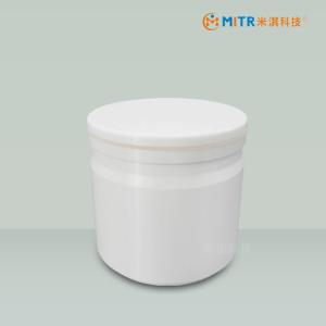 China Zirconium Ball Mill Jar 250ml For Medical Material 8mm Thickness 94*88*8mm Size factory