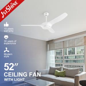 China White 220 Volt Dc Motor Energy Saving Ceiling Fan With No Noise on sale