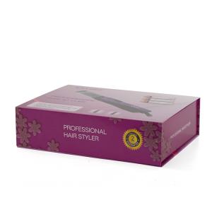 China Custom Hair Styler Packaging Box Rollers Divider Curler Gift Box Hair Styler Packaging Box factory