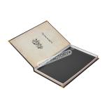 Luxurious Gold Foil Decorative Antique Books Box For Gift Packaging