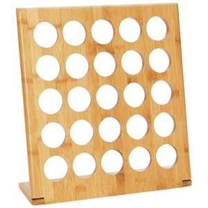 China Natural Bamboo Coffee Holder , Wood Coffee Capsule Holder For Office / Home factory