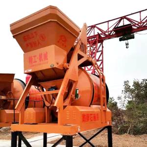 China Small Round JZC350 Concrete Mixer Machine High Portability Flexibility factory