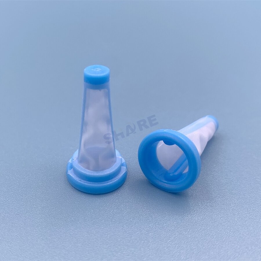 Custom Polyester Filter Mesh Cylinder Tubes Vertical Oblique Seam Ultrasonic Welding