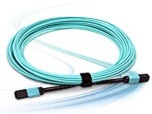 China 12 Core OM3 Type A LSZH 3.0mm MPO MTP Trunk Cable Fiber Optic Patchcord factory