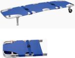 120CM Portable Ambulance Folding Scoop Stretcher For Rescue Transfer