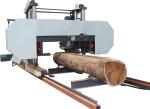 Large Wood Tree Cutting Horizontal Bandsaw Sawmill Machine For Sale