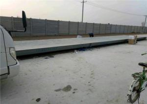 China 10mm Plate Thickness Pit Mounted Weighbridge , Mechanical Truck Scale Large Screen Display factory