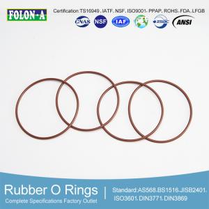 China Water Resistance Silicone O Rings For Extreme Temperatures -50℃ To 250℃ factory