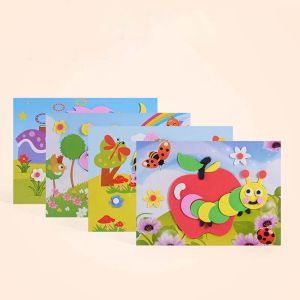 Educational Toys 3D Sponge Sticker Manual DIY Cute Puffy Stickers