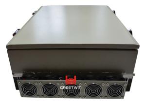 China Water Resistance 8 Band Prison Jammer Digital Gaussian White Noise Technology factory