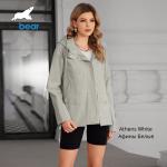 Ultra Thin Cotton Women's Jacket Fashionable Functional Choice For Spring Autumn