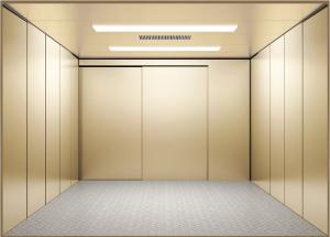 China Machine Roomless VVVF Drive MRL Freight Elevator Heavy Loading Commercial factory