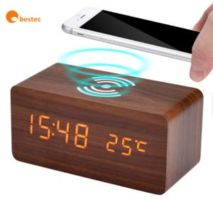 China Compact Design Desktop Charging Station Portable Wireless Phone Charger factory