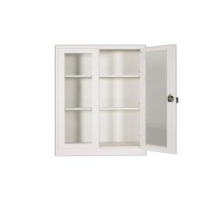 China Modern Insulated Steel Sliding glass door file cabinet Office factory