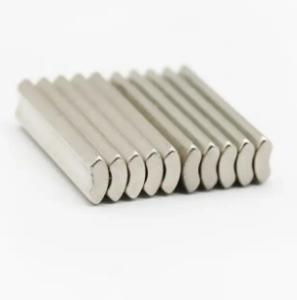 China Customized Arc Neodymium Magnet N35SH Permanent NdFeB Magnet factory