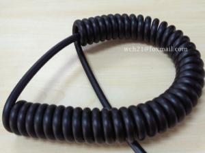 China UL20563 Distribution Box Curl Spiral Cable factory