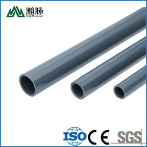 China 2.5 Inch Plastic PVC U Pipes Agriculture 110mm For Drainage Sewer For Water Supply factory